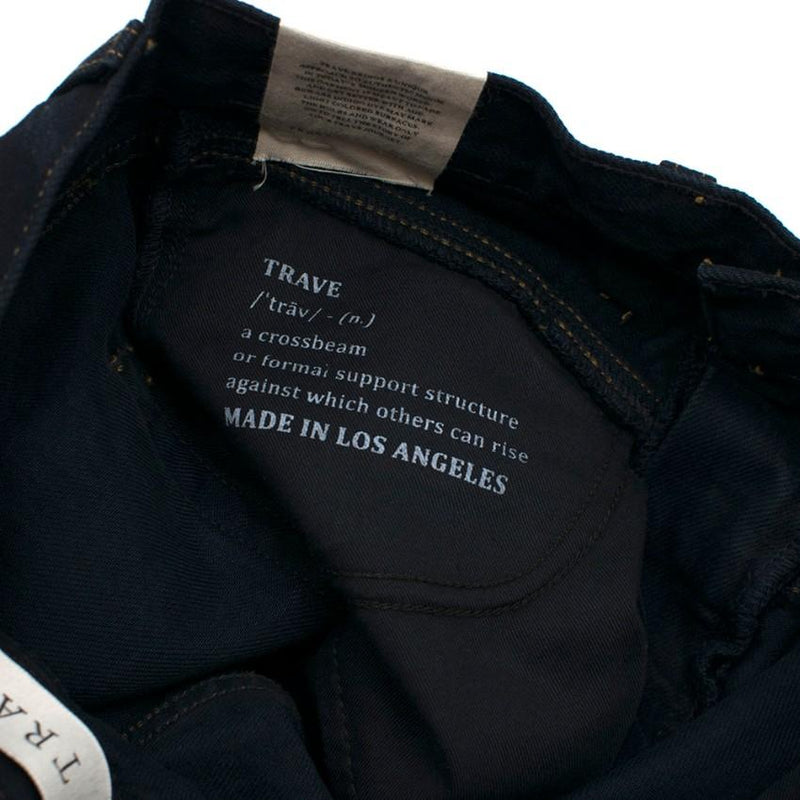 Trave Heidi High Waisted Crop Straight Jeans