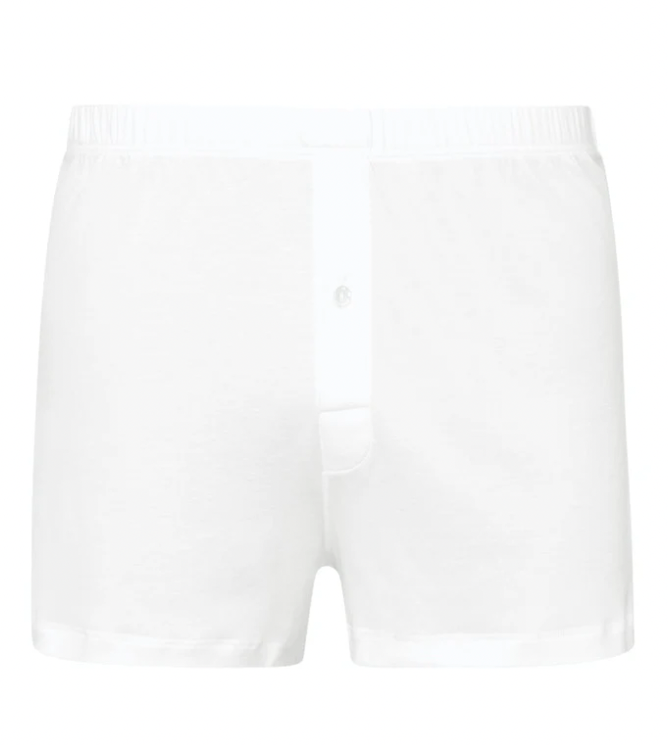Hanro White Sea Island Boxer Shorts