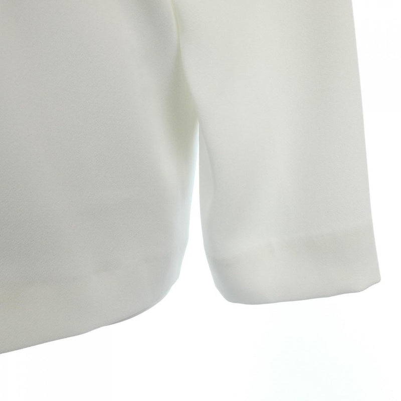 Ivory crepe blouse