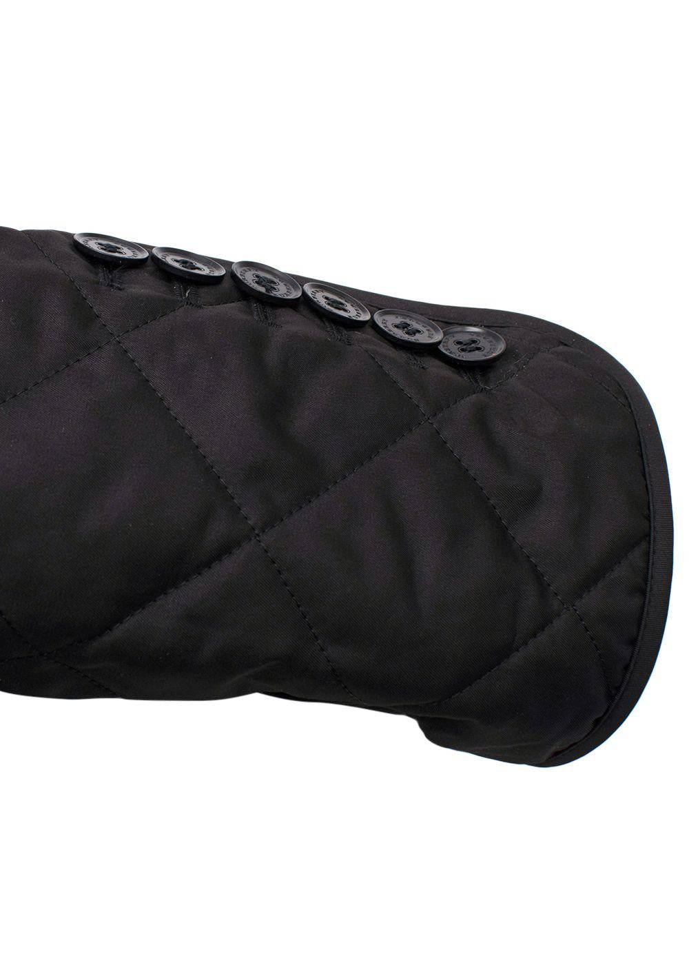 Burberry Black Quilted Jacket