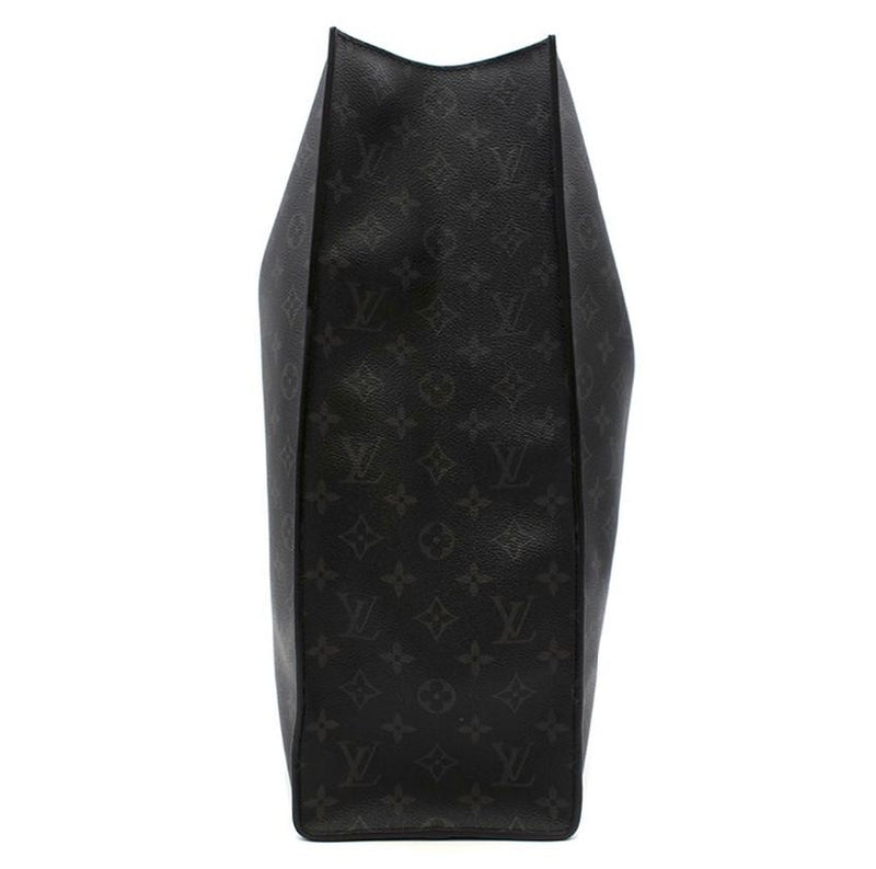 Louis Vuitton Black & Silver Split Monogram Runway Tote