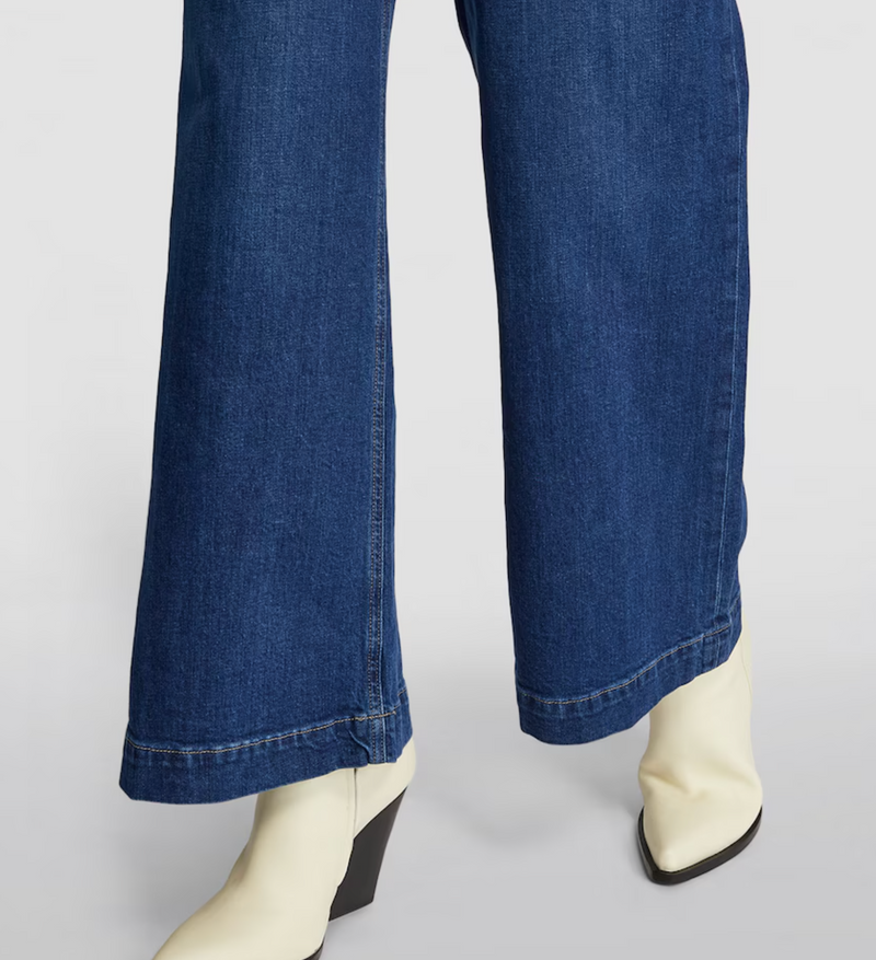 Paige Wide-Leg Harper Jeans