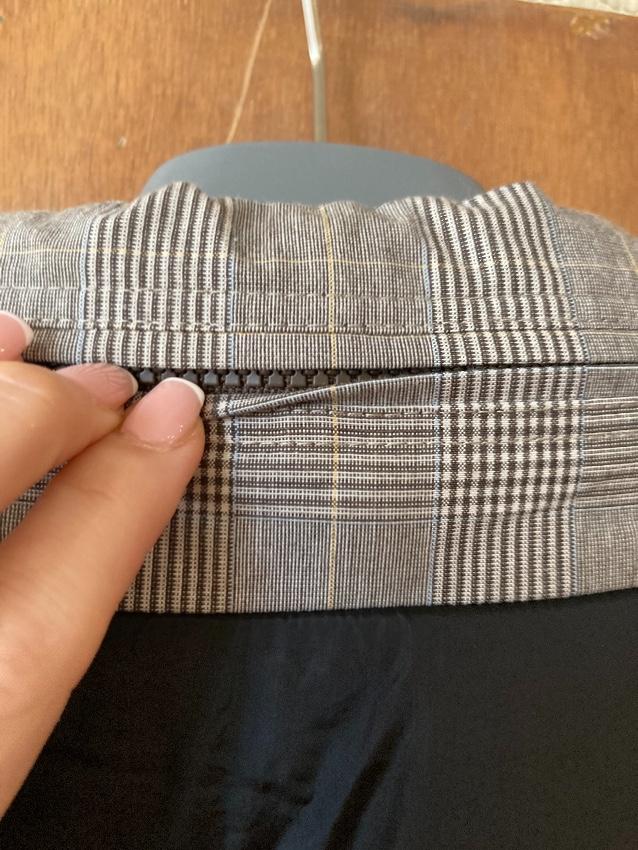 Y3 Yohji Yamamoto Prince of Wales Check Sleeveless Jacket