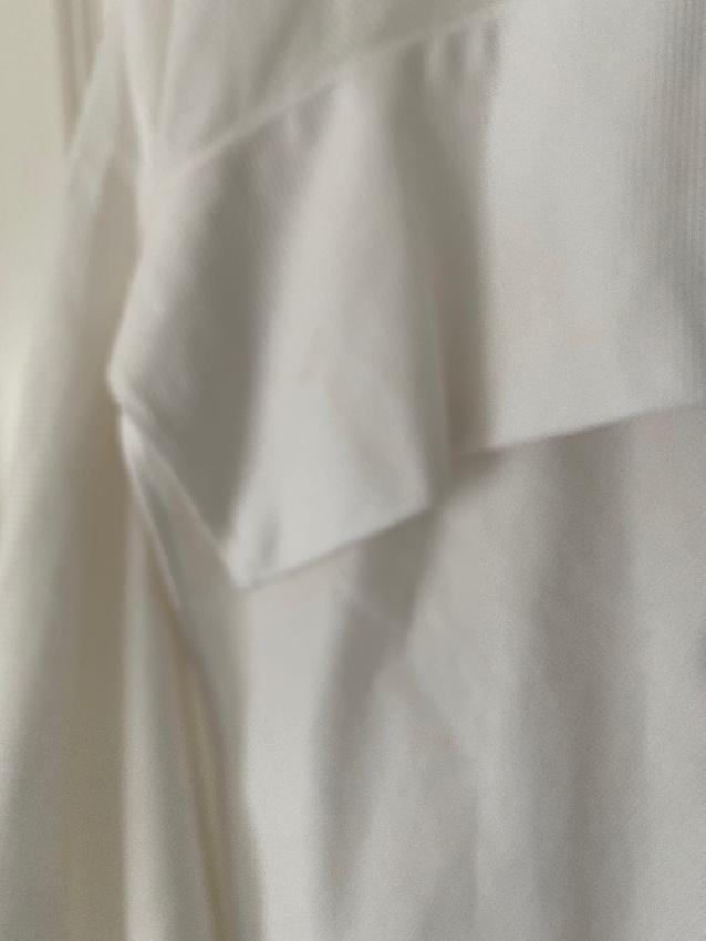 Lena Lumelsky White Cotton Demi Shirt Dress