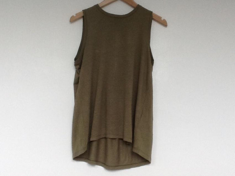 Polo Ralph Lauren Khaki Sleeveless Top
