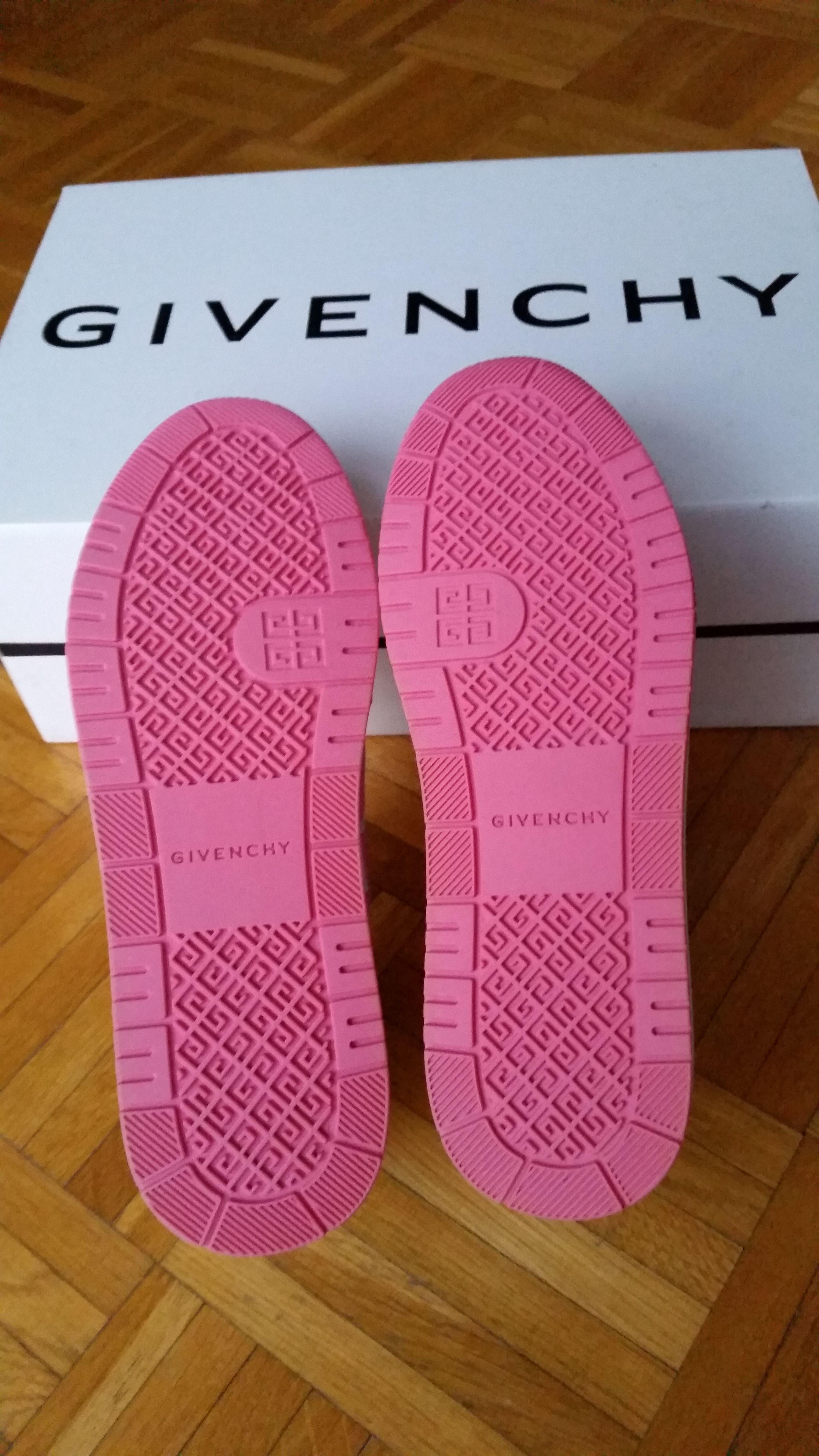 Givenchy White 4G Leather Sneakers