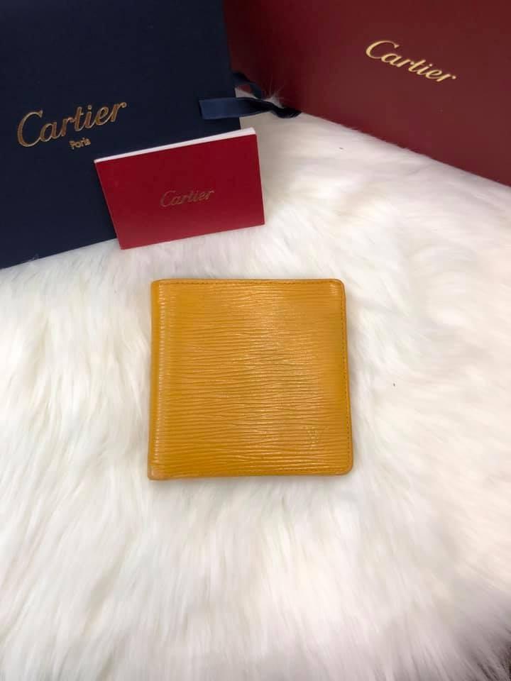 Louis Vuitton Yellow Epi Leather Marco Wallet