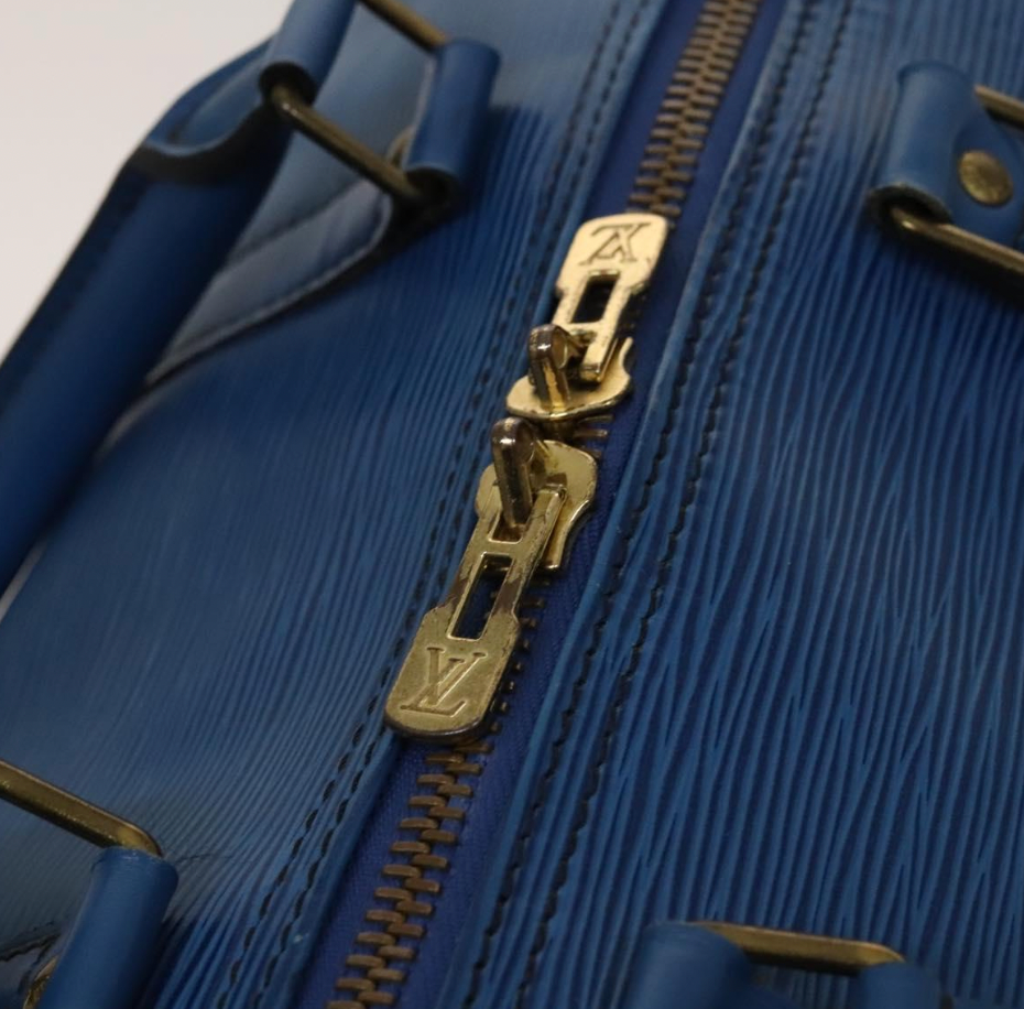 Louis Vuitton Blue Keepall 50 Bag