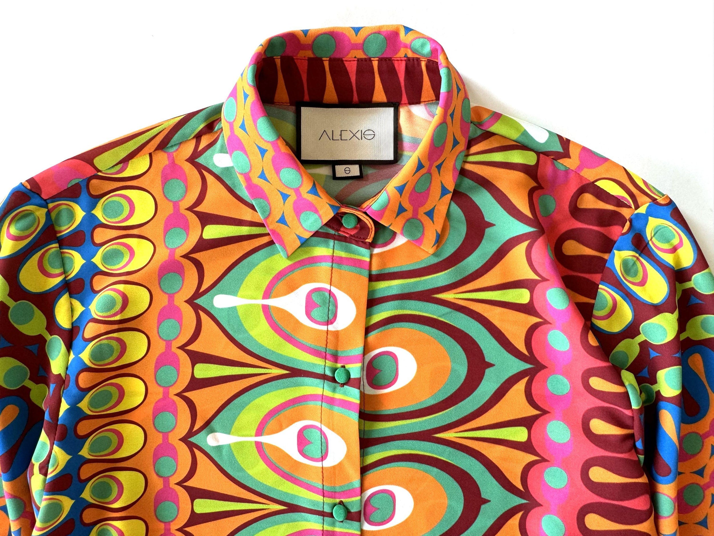 Alexis Printed Blouse
