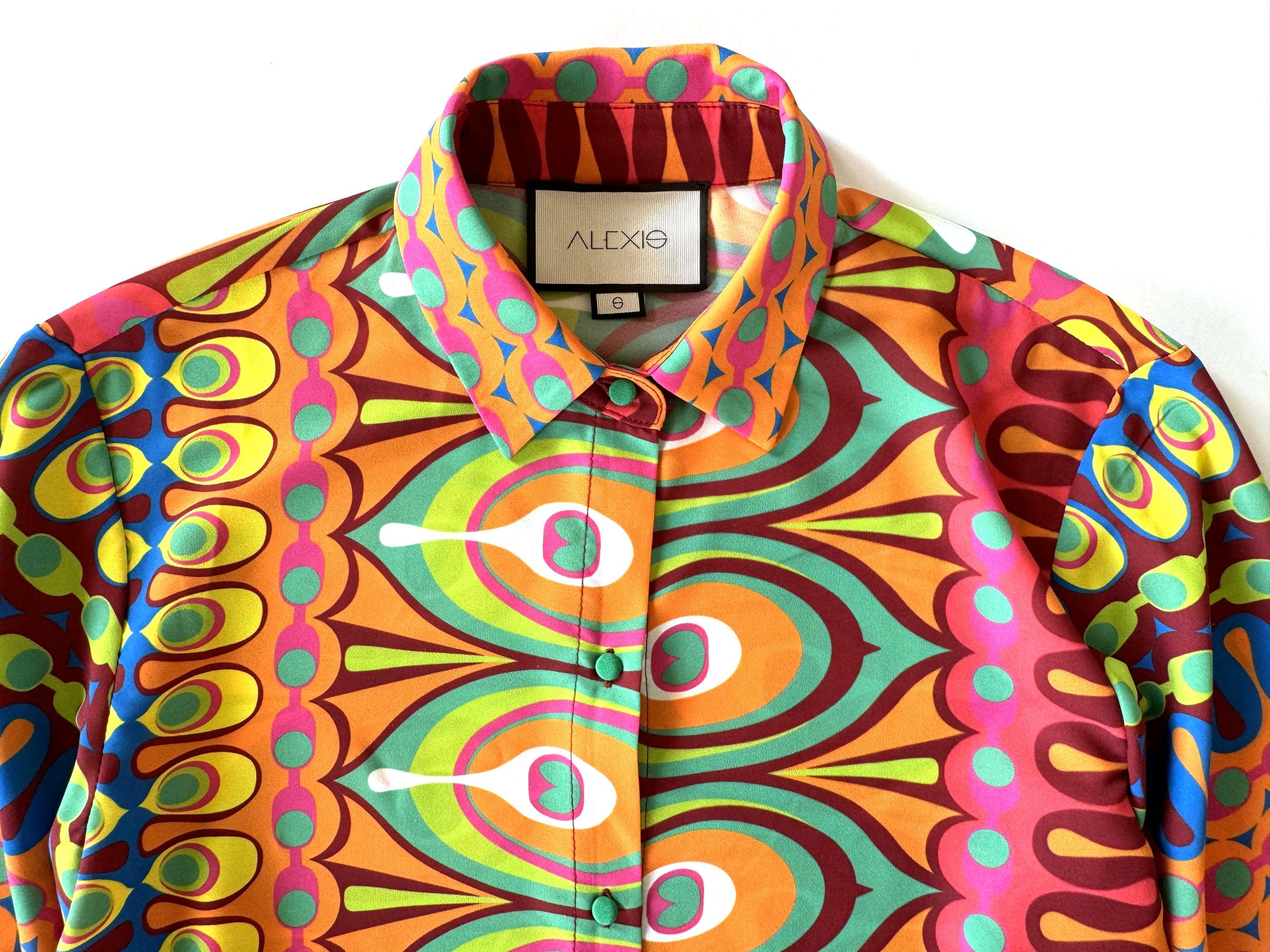 Alexis Printed Blouse