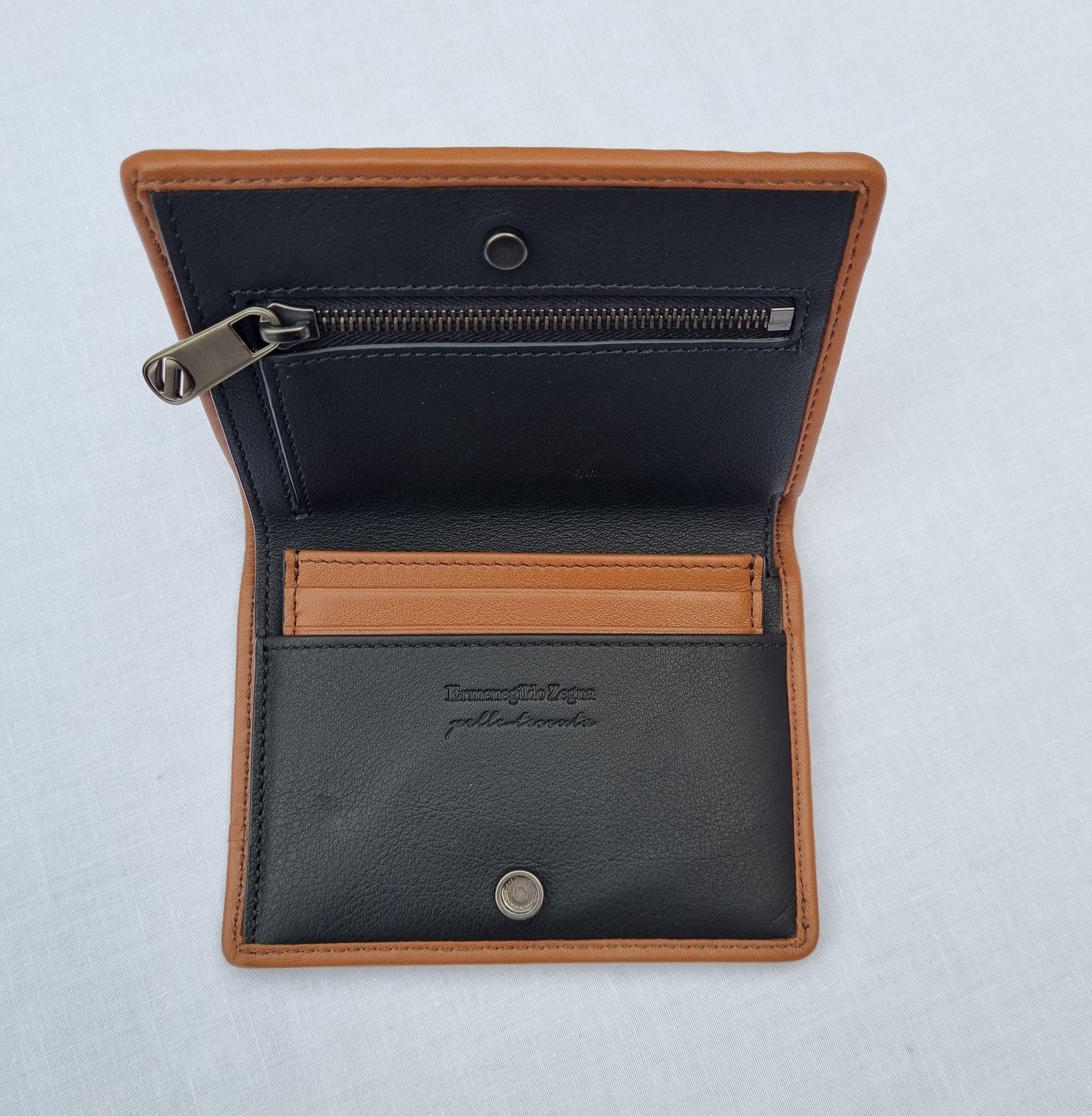 Ermenegildo Zegna iconic bifold wallet