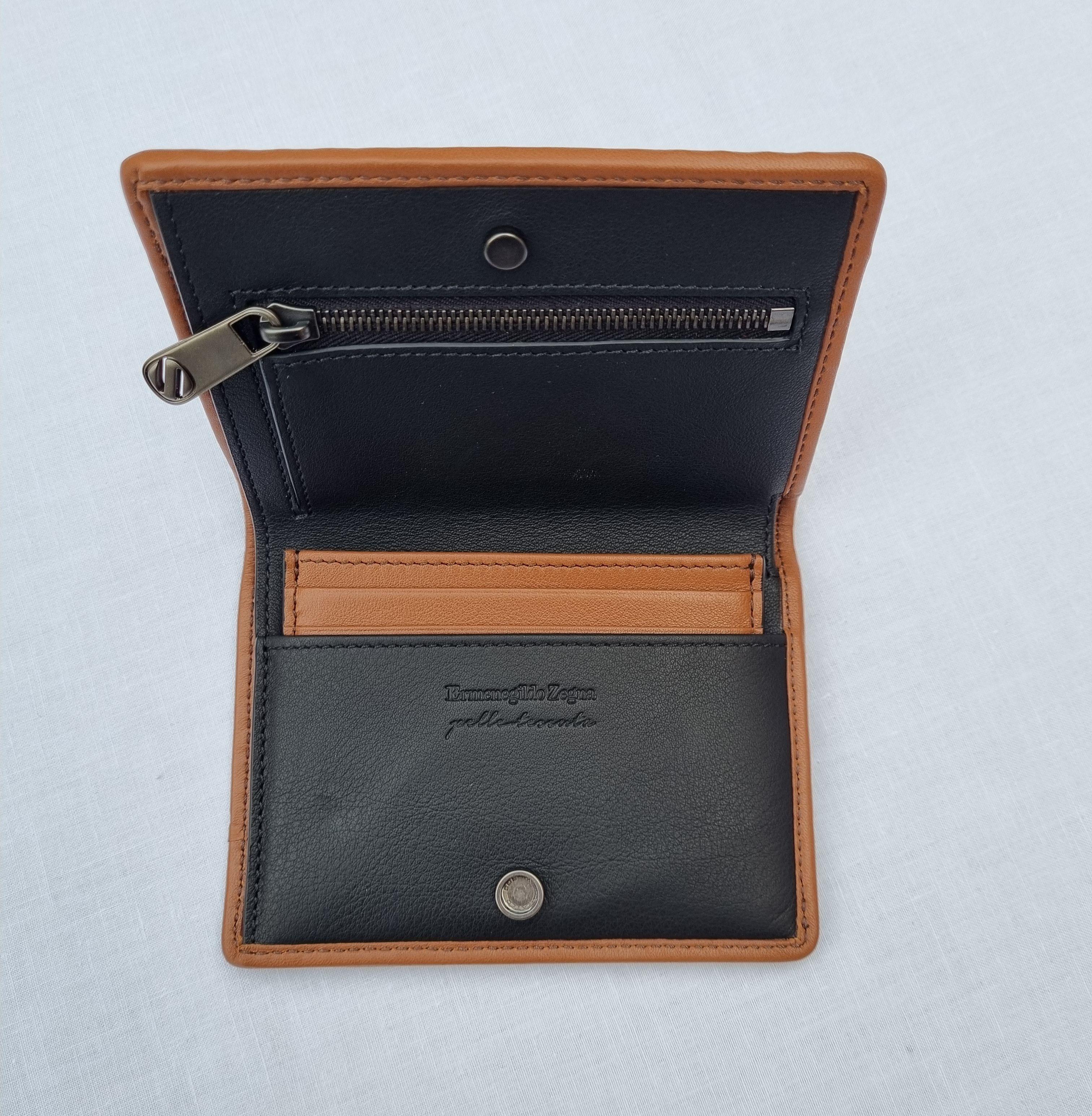 Ermenegildo Zegna iconic bifold wallet
