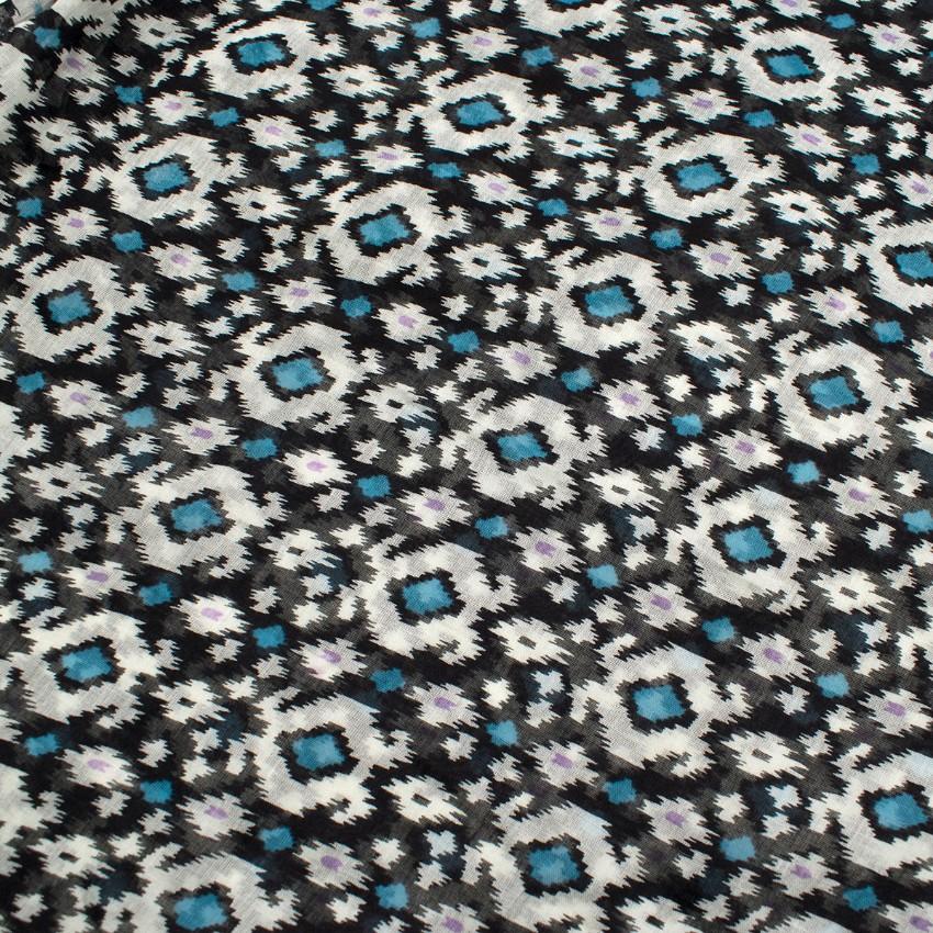 Bespoke Geometric Print Scarf