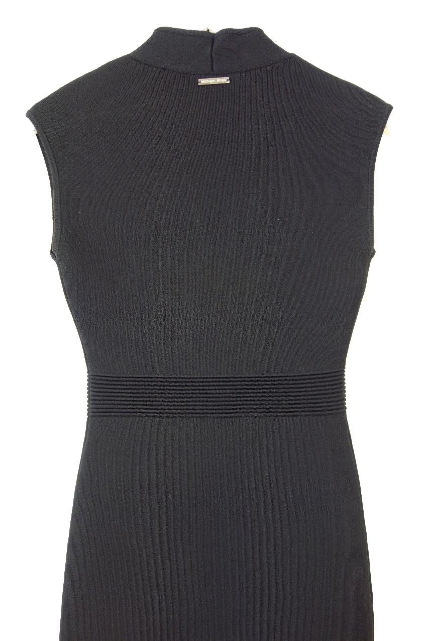 Michael Michael Kors Ribbed Knit Midi Dress
