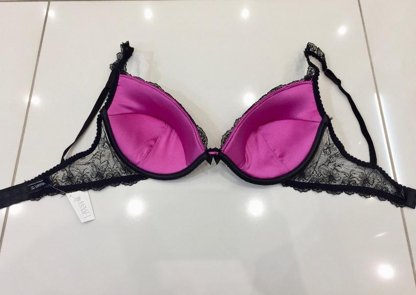 I.D Sarrieri Chantilly Lace & Swarovski Crystal Plunge Bra Set