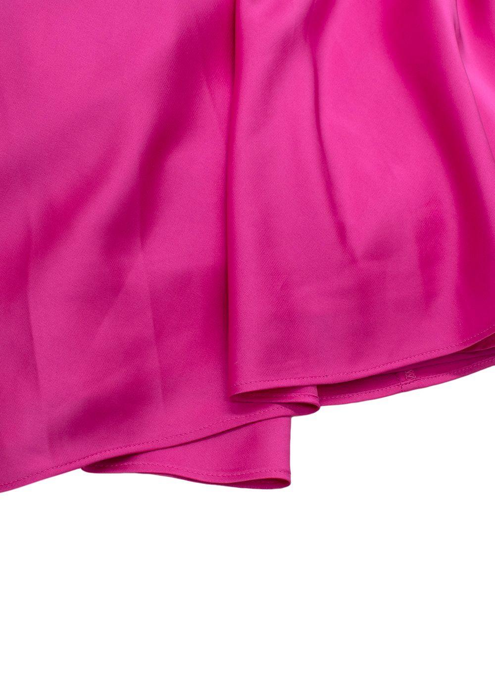 Alexis Magenta Lune Cut Out Dress