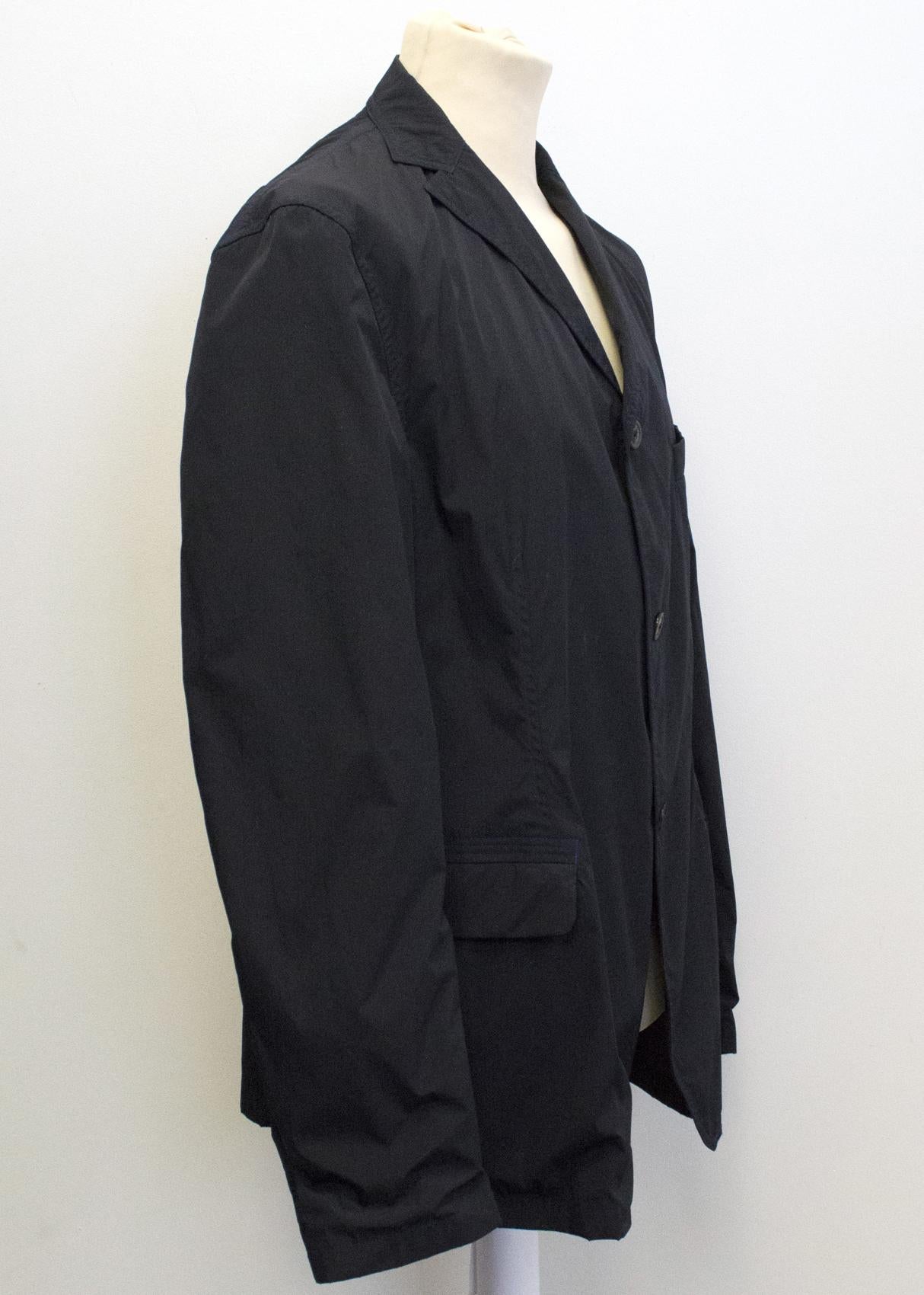 Jil Sander Dark Blue Jacket