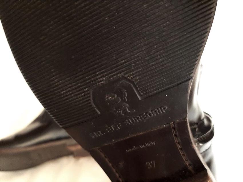Burberry Black Quilted Leather & Nylon Boots