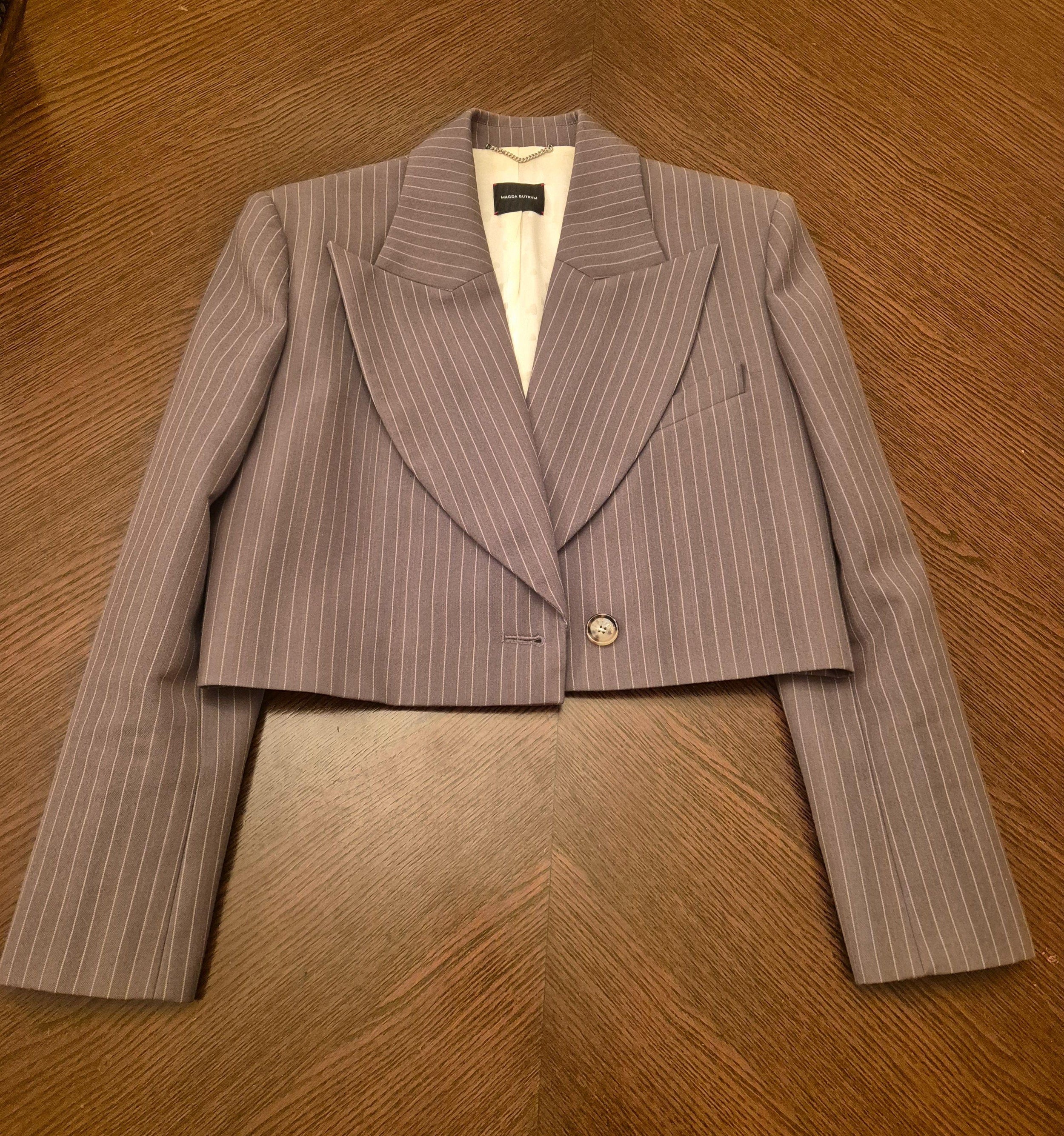 Magda Butrym Cropped Chelsea Blazer and Shaldon Trousers Suit