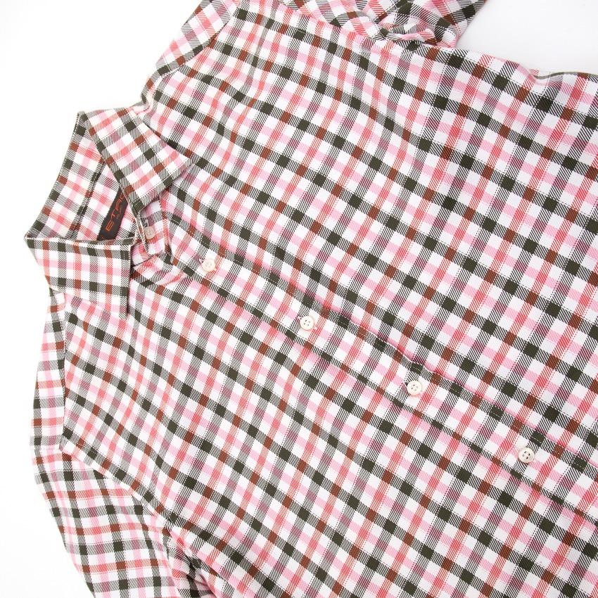 Etro Multicolored Plaid Shirt