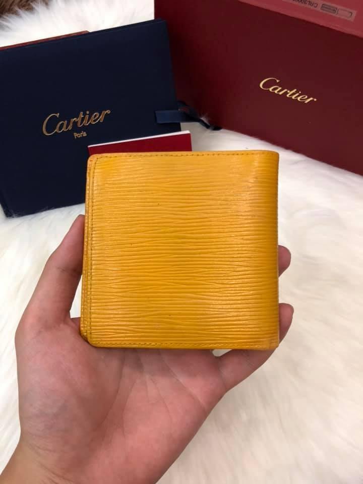 Louis Vuitton Yellow Epi Leather Marco Wallet