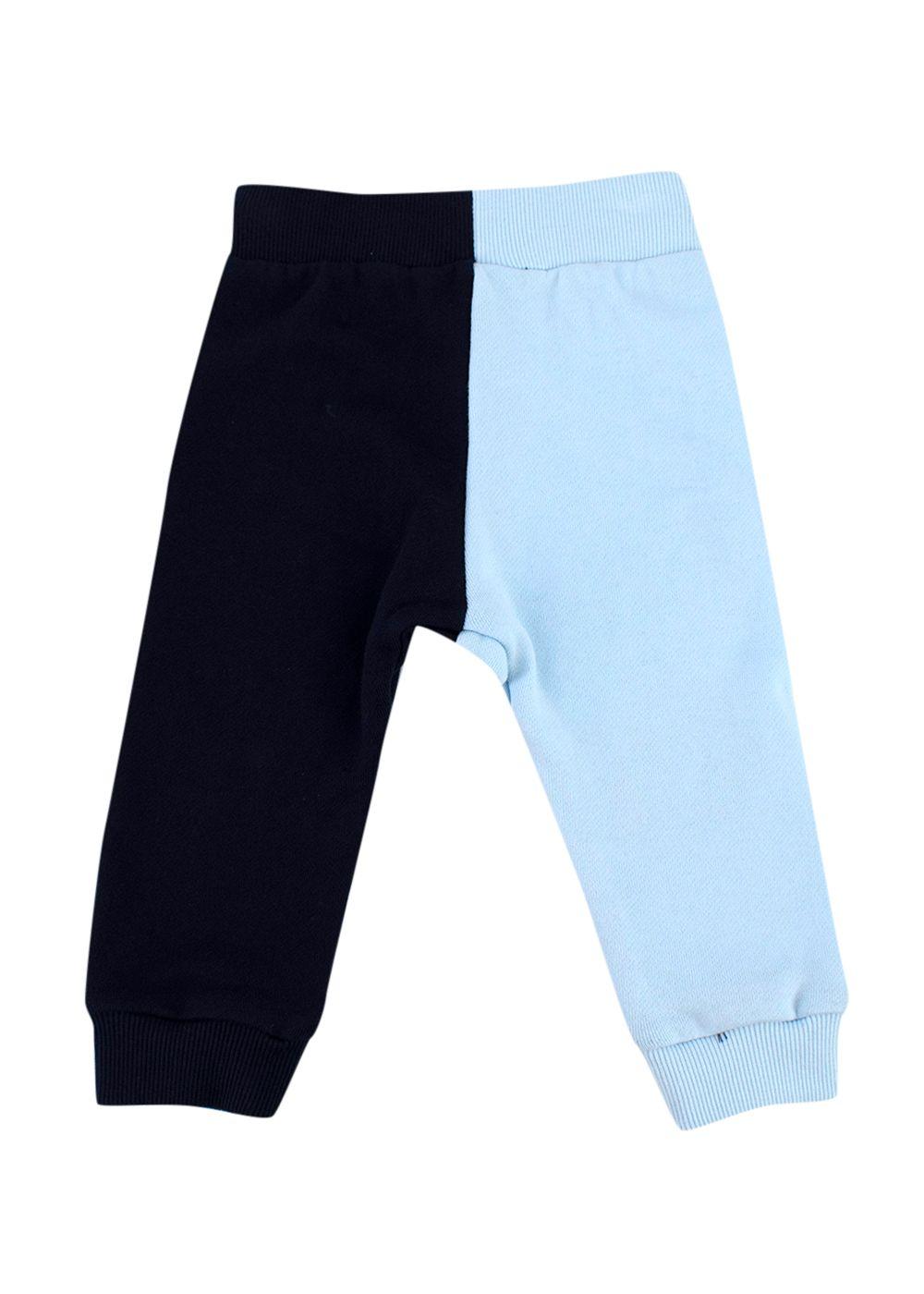 Kenzo Kids Navy Blue Two-Tone Animal Embroidered Tracksuit
