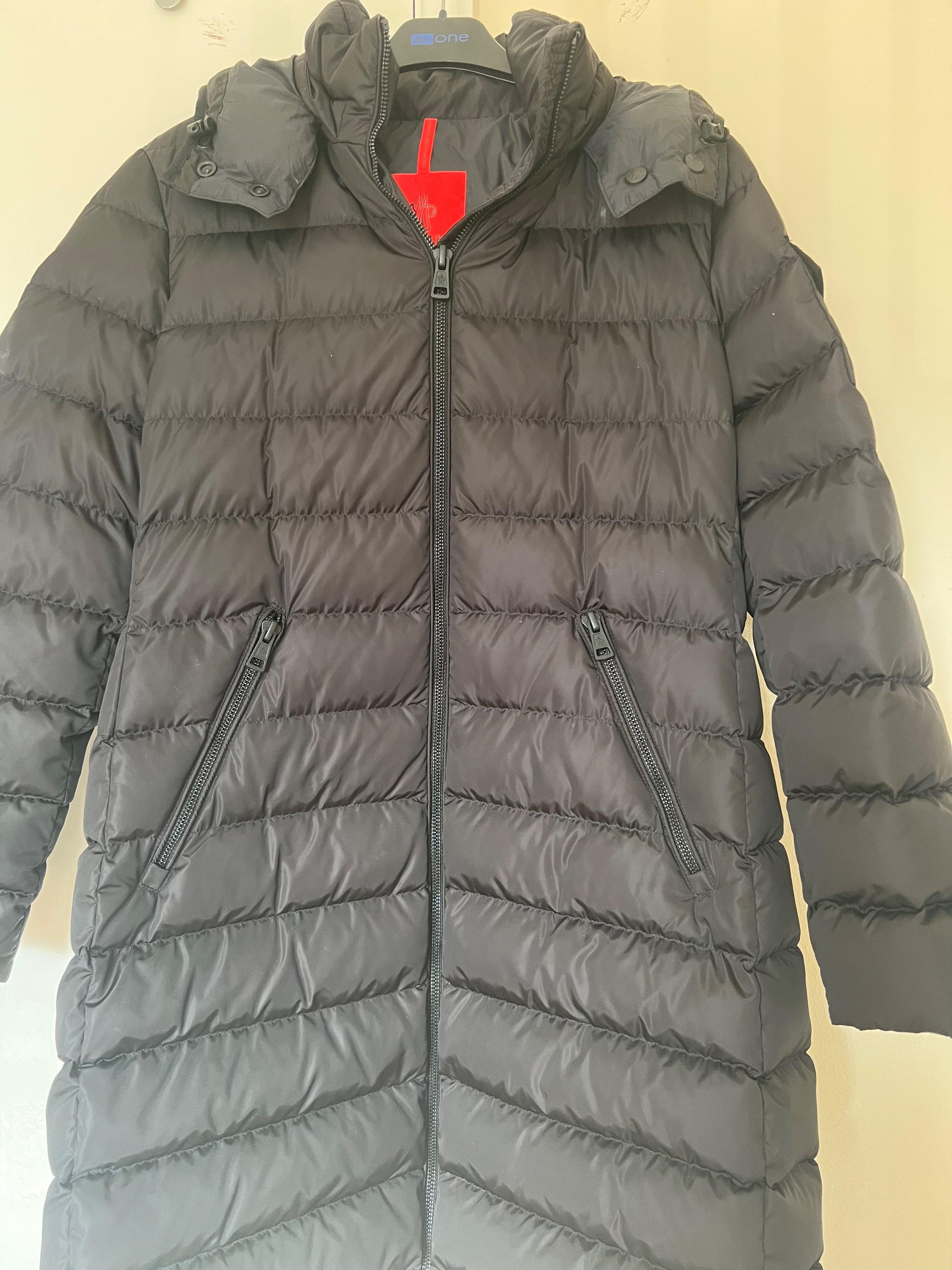 Moncler Black Long Coat