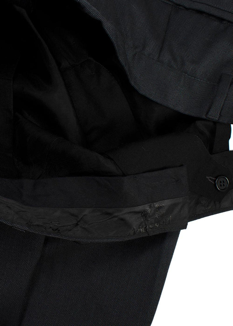 Messori Dark Grey Single-breasted Suit