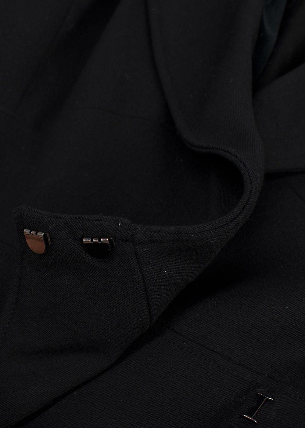 Elie Saab Black Jumpsuit with Velvet Lapels