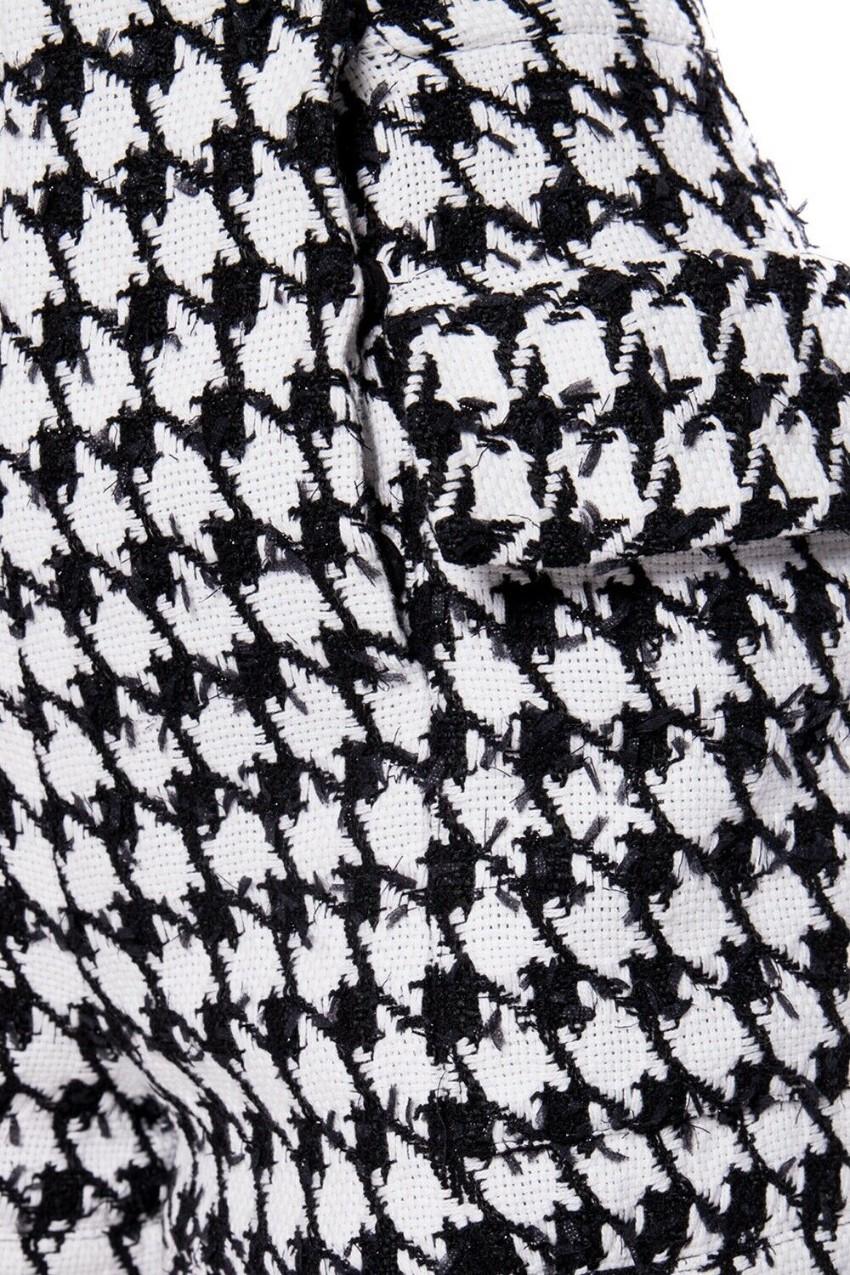 Balmain Houndstooth Jacquard Shorts