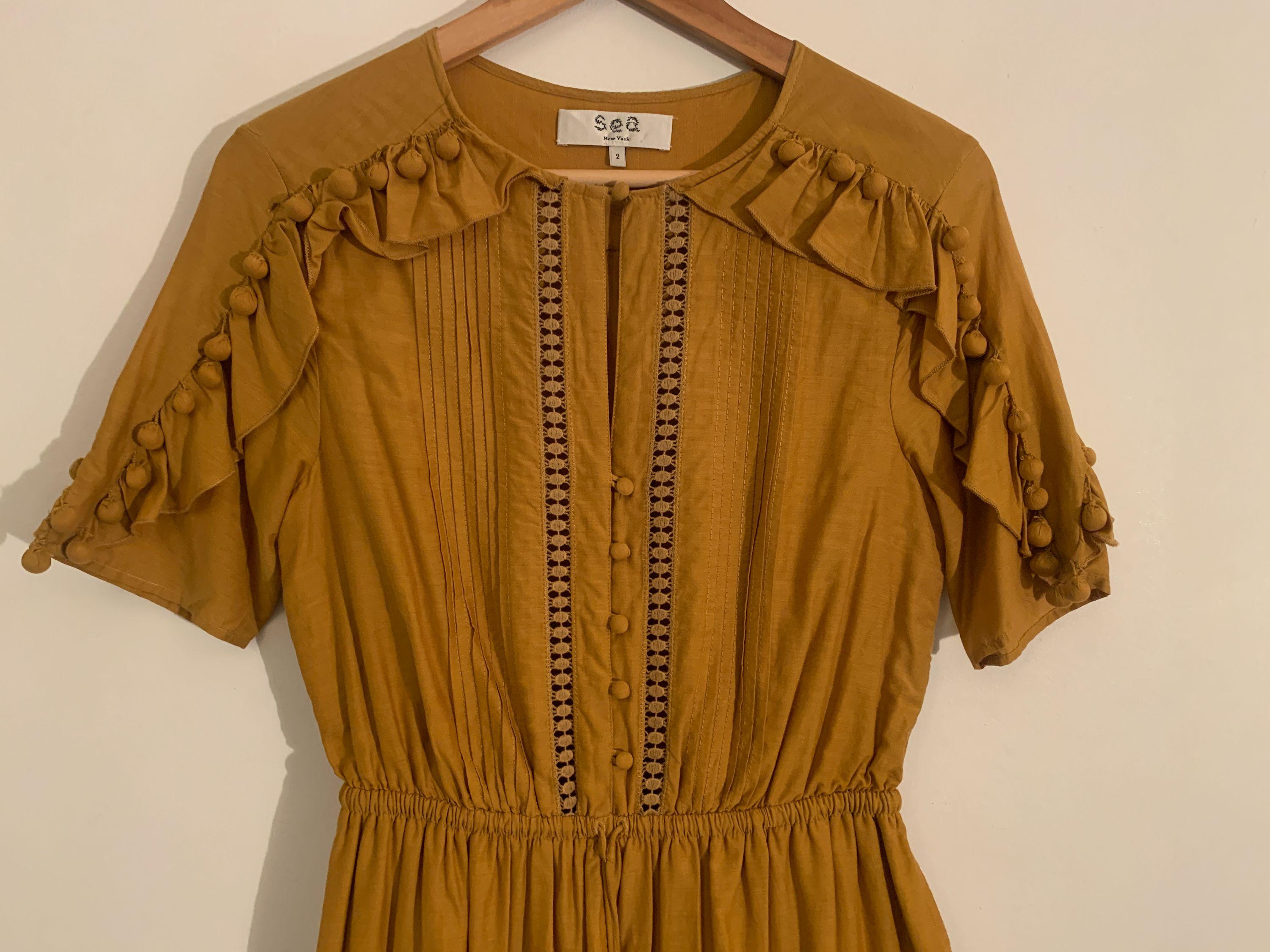 Sea New York Pop Pom Dress