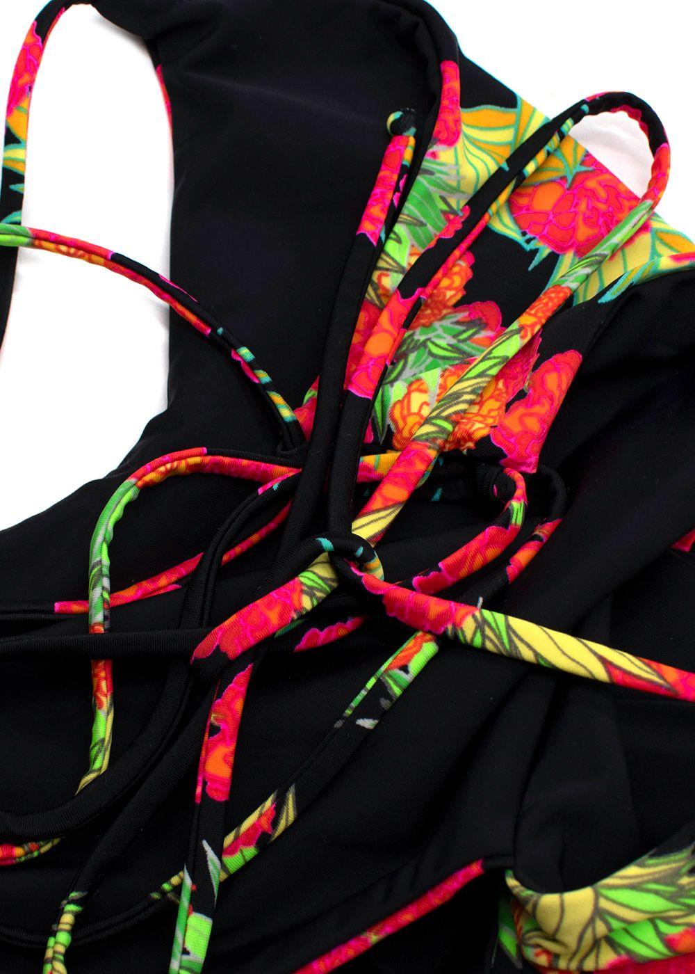 Mara Hoffman Floral Cut-Out Swimsuit