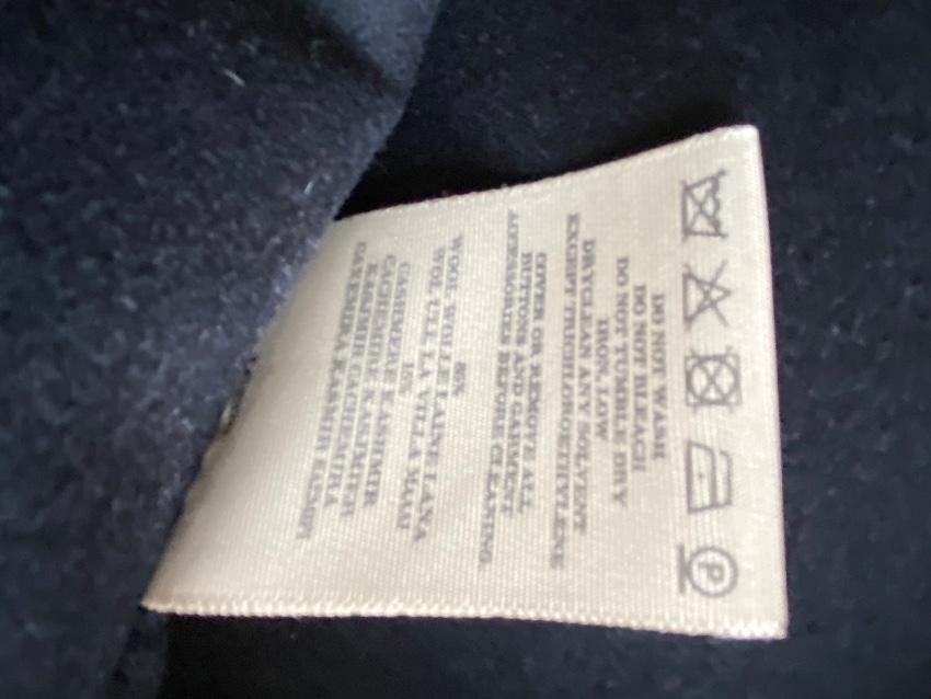 Burberry Prorsum Black Wool Jacket