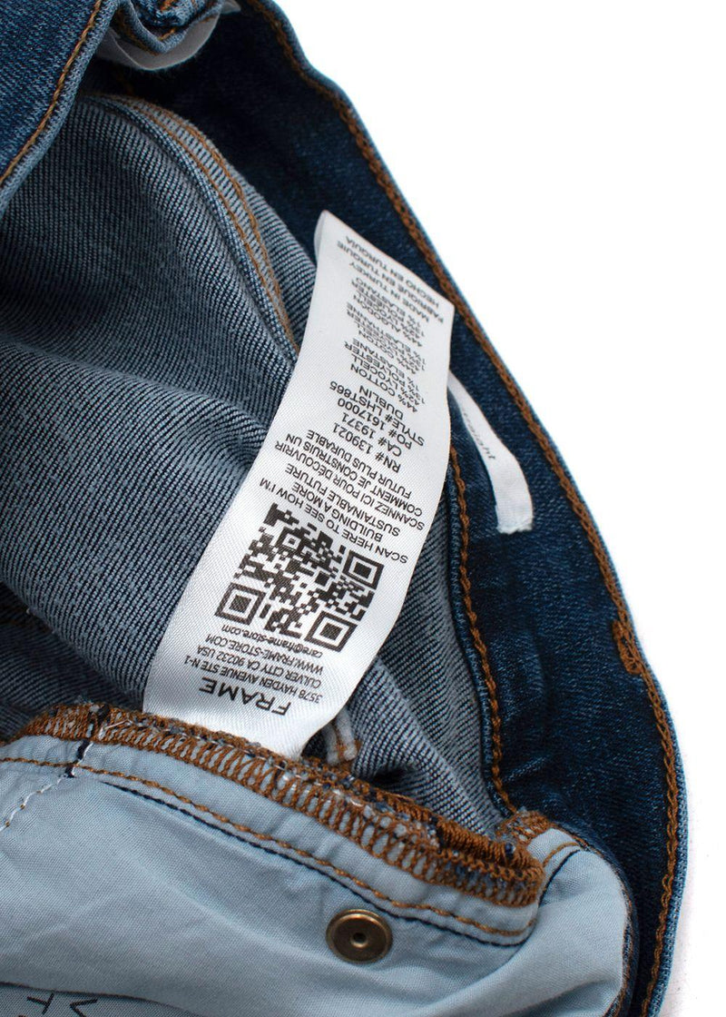 Frame Le High Straight Jeans