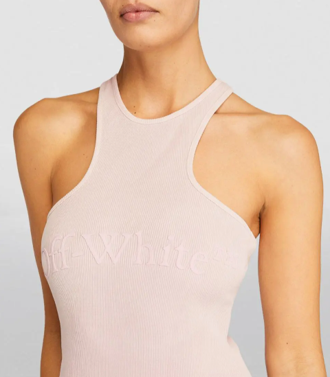 Off-White Laundry Rowing Mini Dress