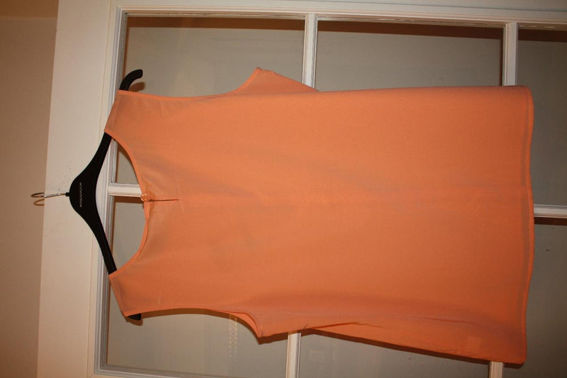 St John sleeveless silk top