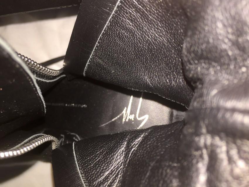 Giuseppe Zanotti Suede & Leather Ankle Boots
