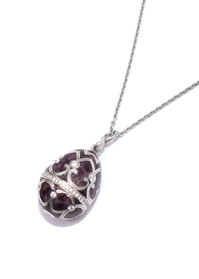 Fabergé Palais Tsarskoye Selo Prune Pendant