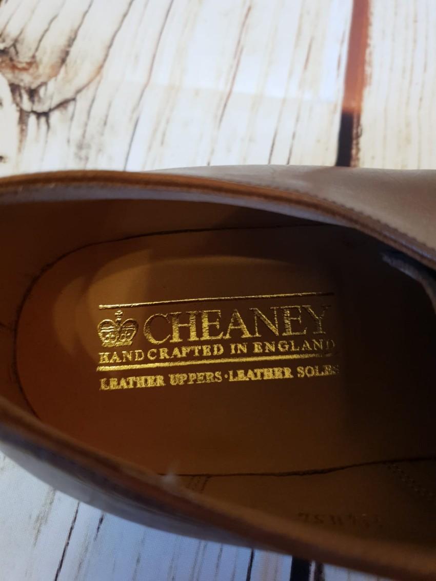Joseph Cheaney Mahogany Lace-Up Derbies