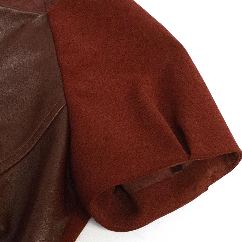Pinko Burgundy Detail Dress