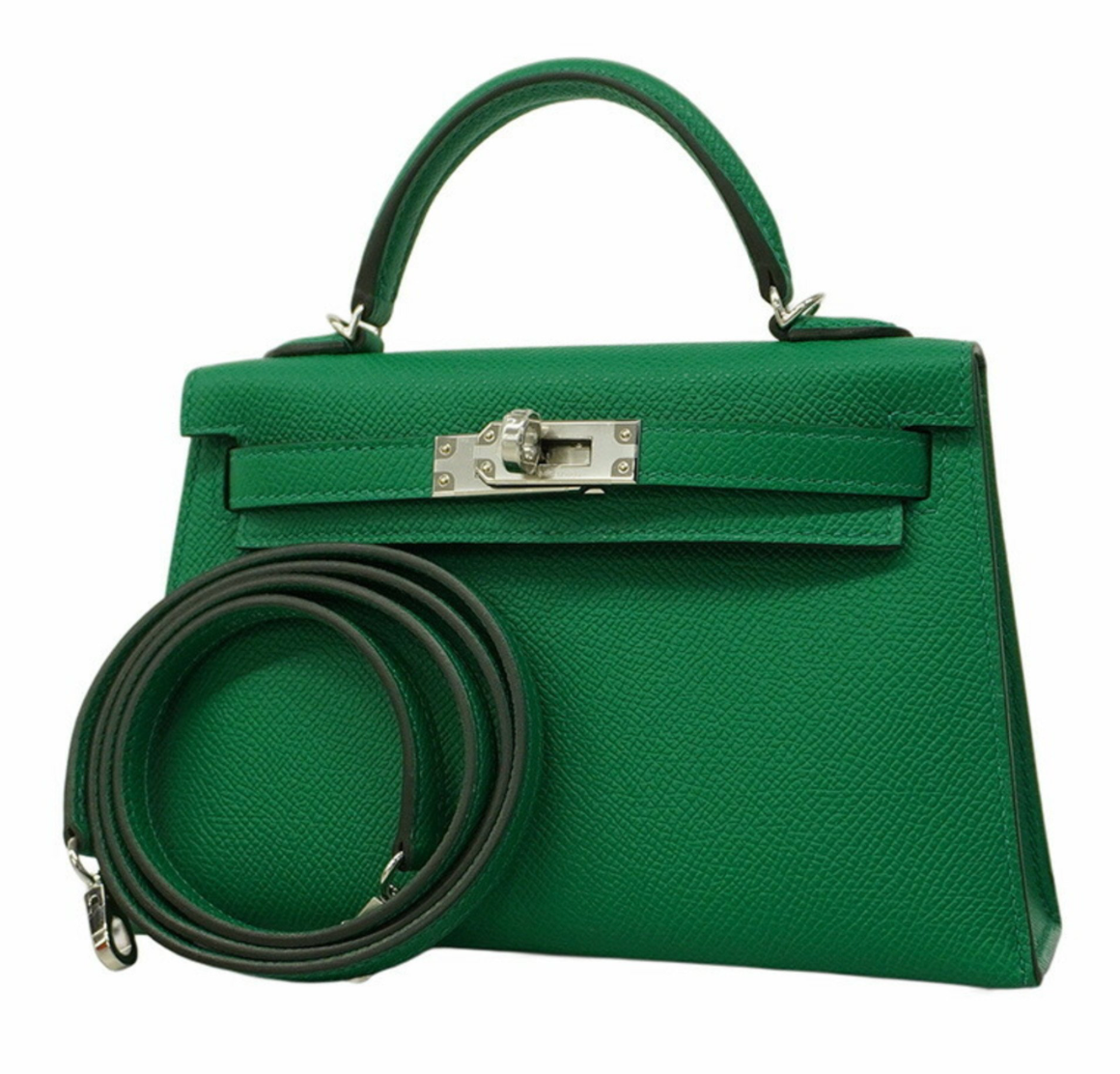 Hermes Cactus Epsom Mini Kelly