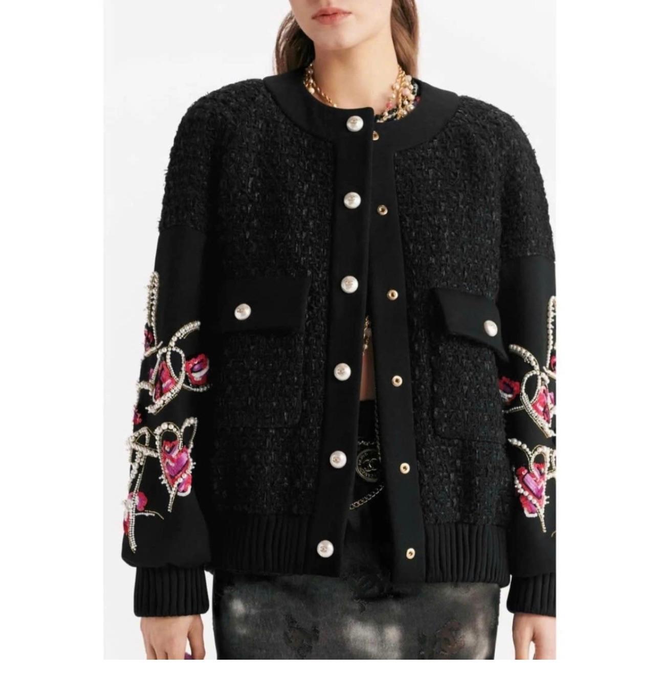 Embellished Tweed Jacket