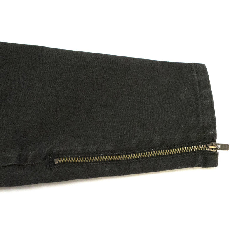 Stella McCartney Grey/Black Jeans With Star Embellishment