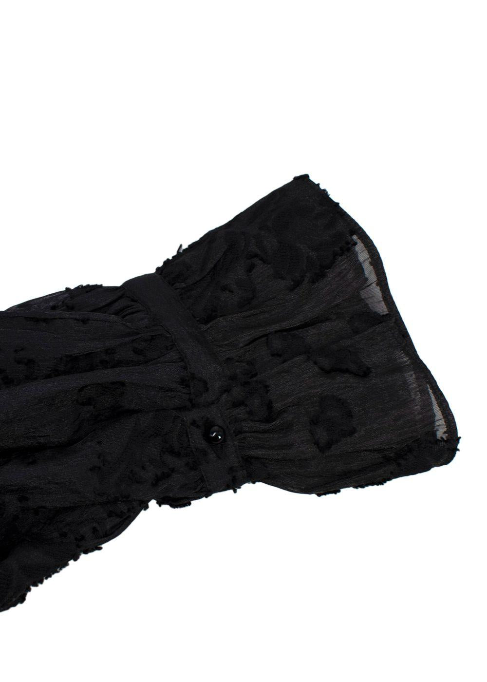 Custommade Black Frill Kimsa Dress