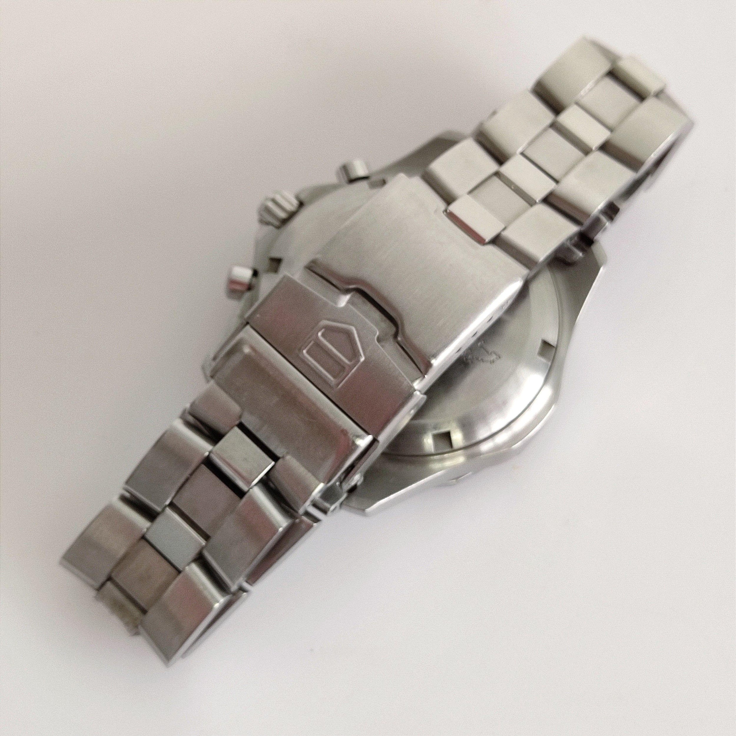 Blue ceramic & stainless steel Seychelles bracelet watch
