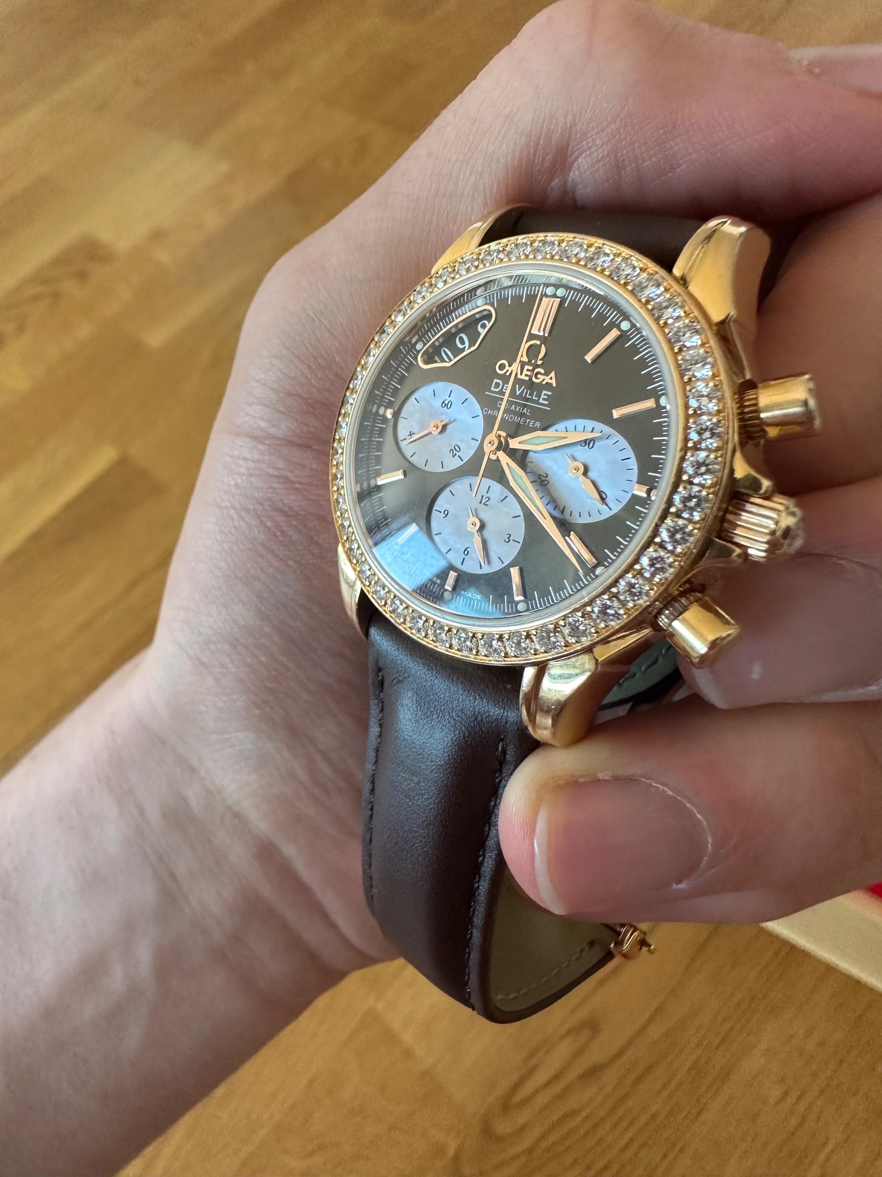 Omega De Ville Co-Axial 4677.60.37 Roségold  Watch