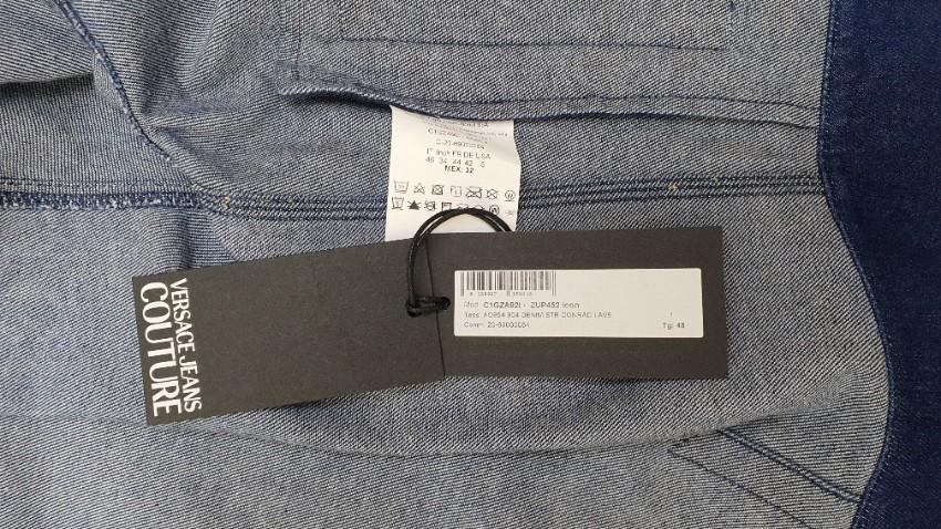 Versace Jeans Couture Gold Tip Denim Jacket