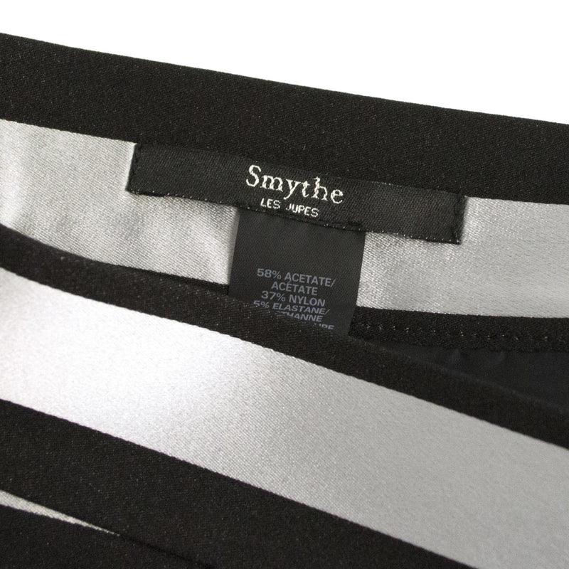 New Smythe striped A line skirt