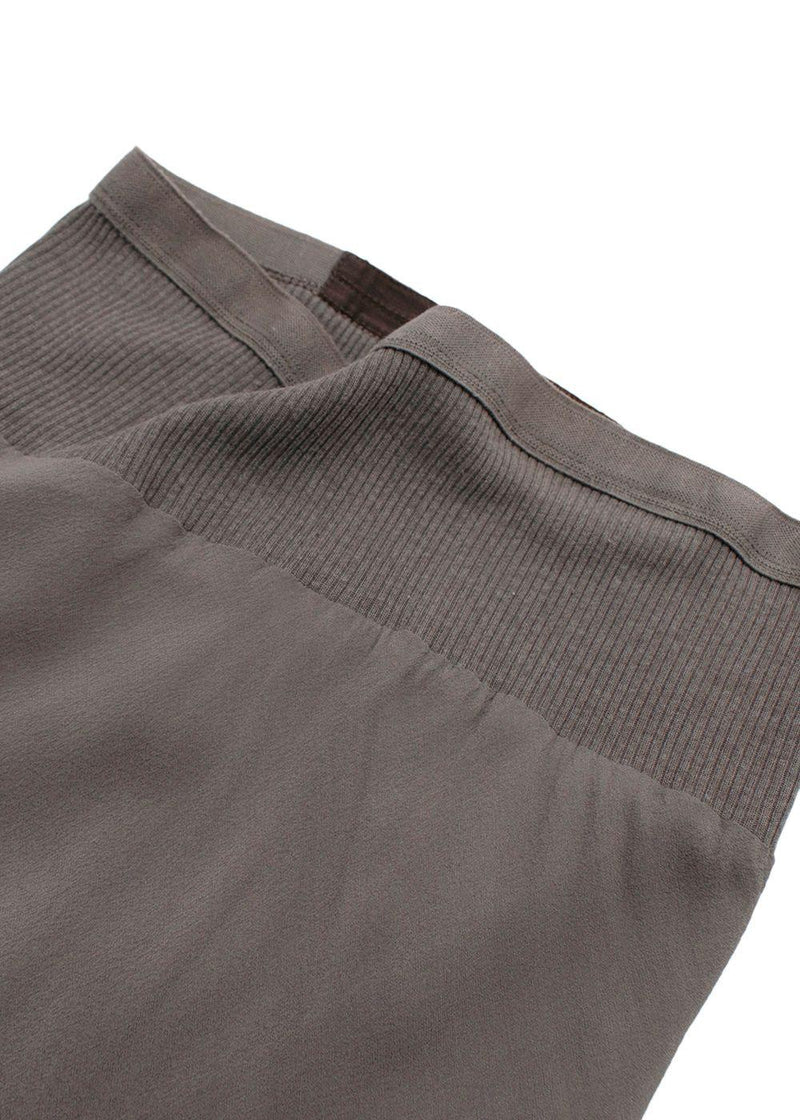 Rick Owens Silk Maxi Skirt