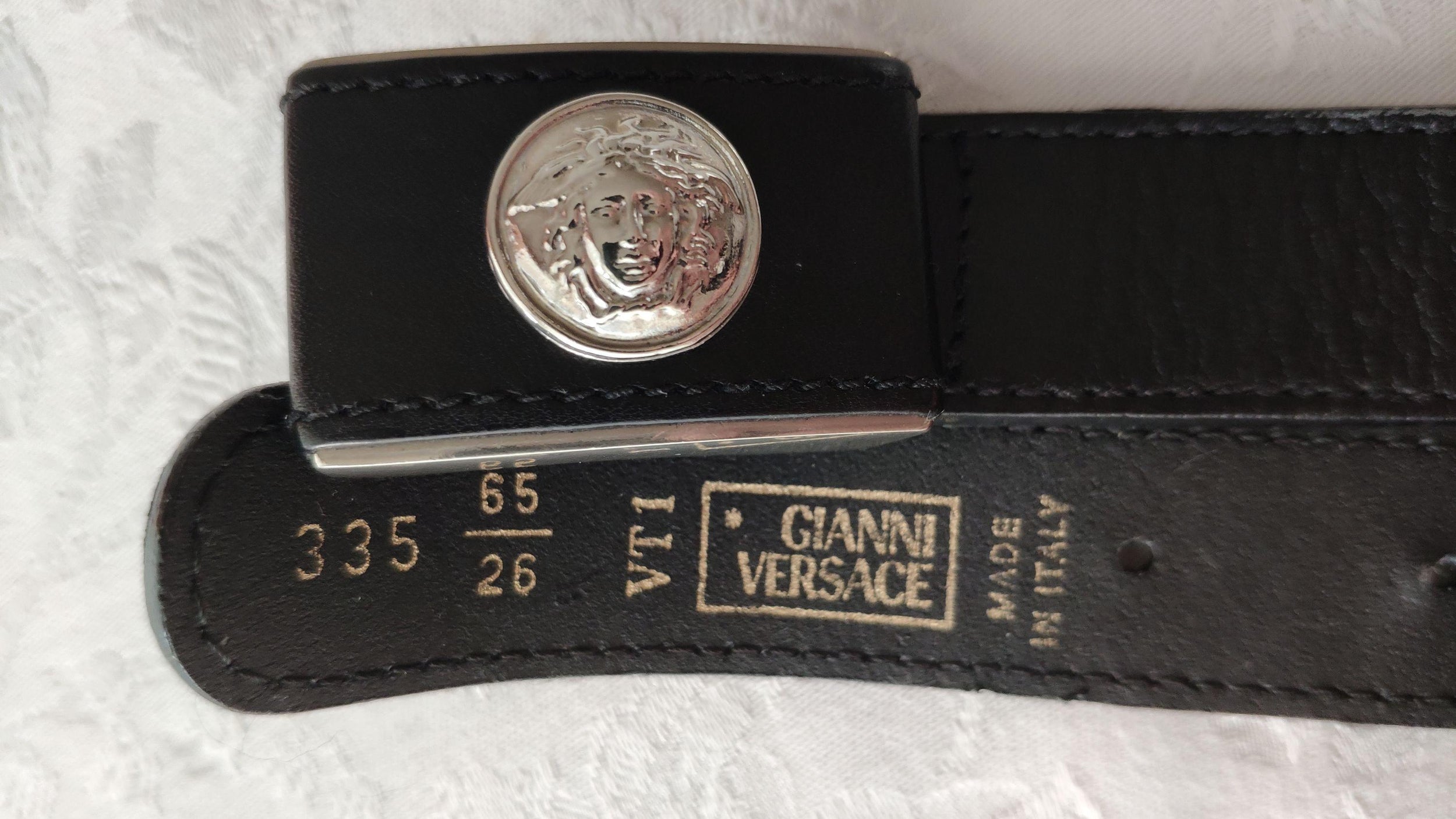 Gianni Versace vintage leather belt